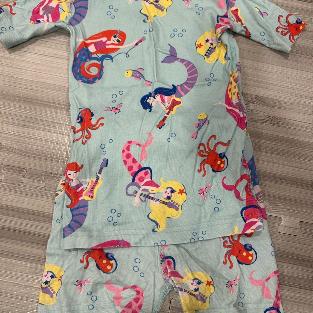 Hanna Andersson Blue and Yellow Pajama Top